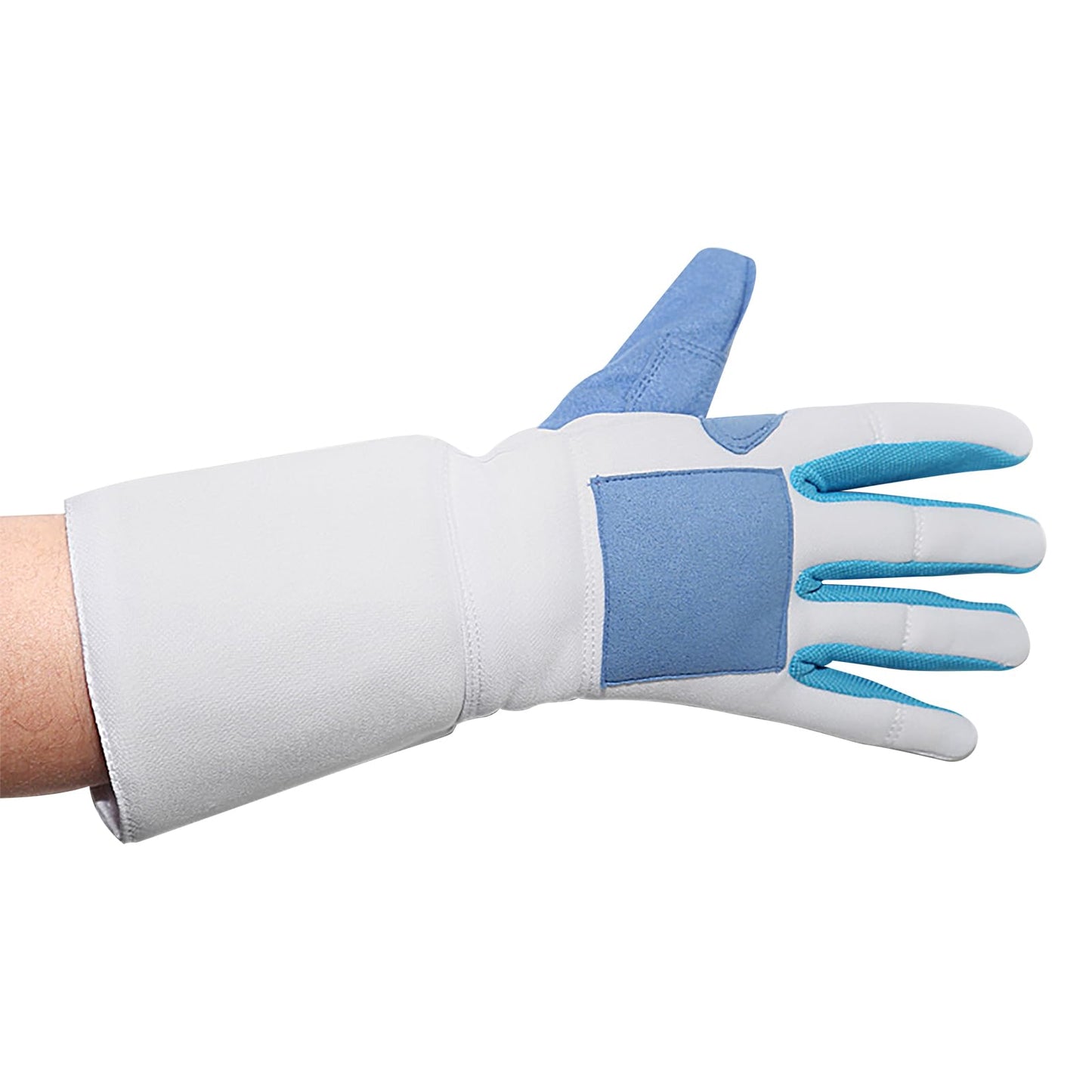 IPENNY Right Hand Practice Fencing Glove, Anti-Skid Leather Palm Fencing Gloves for Epee Foil and Sabre Bout Practice (XS for Palm Width 2.76inches, Right)