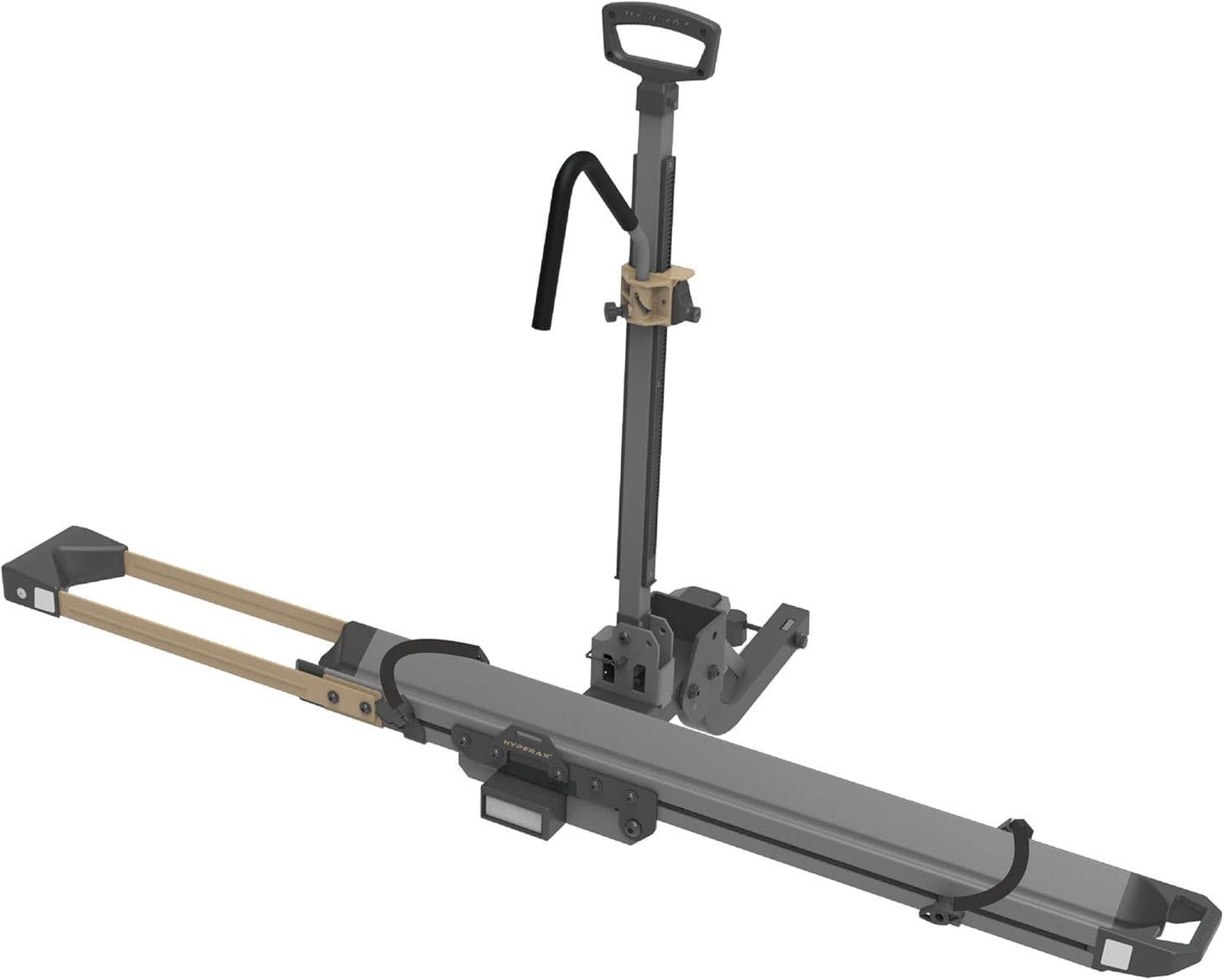 HYPERAX Volt RV -RV Approved Hitch Mounted 2 E Bike Rack Carrier for RV,Camper,Motorhome,Trailer,Toad with 2" Tow Hitch Receivers - Up to 2X 70lbs eBikes with Up to 5" Fat Tires