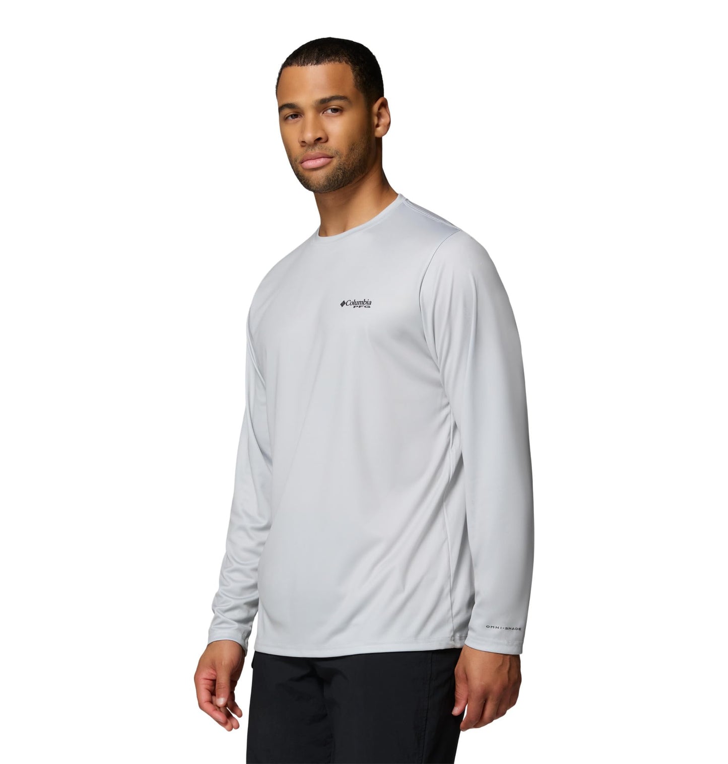 Columbia Men's Terminal Tackle PFG Shield Long Sleeve, Cool Grey, X-Large