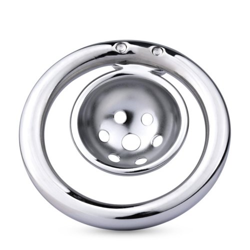 Stainless Steel Wearable Flat Inverted Cage with 1 Anti-Dislodgement Fixed Exercise Belt (55mm+ Metal Conduit)