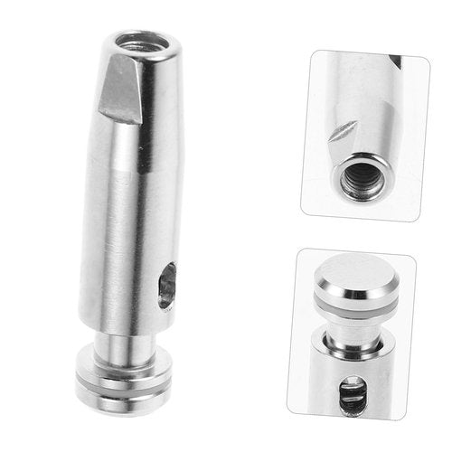HONMEET Stainless Steel Fencing Sword Tip Replacement Heads Durable Spare Parts for Practice Fencing Compatible with Epee and Foil Swords Fencing Accessories