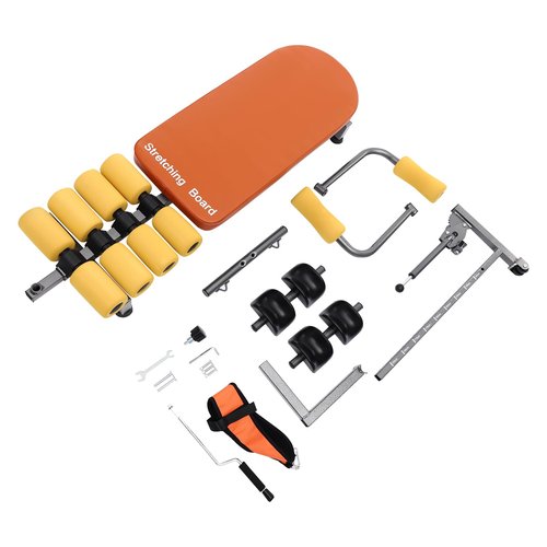 Gdrasuya10 Inversion Traction Table for Back Pain Relief, 286lbs Load Adujustable Spine Stretcher Bed Full Body Stretch Decompression Bench for Relieving Hunchback Fit for Height from 4'9" to 5'11"
