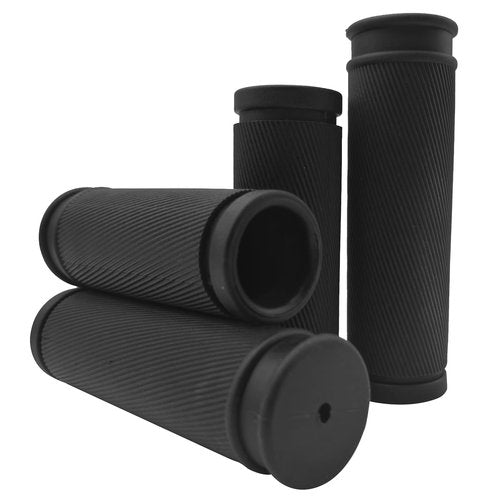 TIKBRO 4Pcs Bike Handlebar Grips,Short Mini Bicycle Handlebar Grips Rubber 85mm 105mm Fit Twist Shift and Revoshift