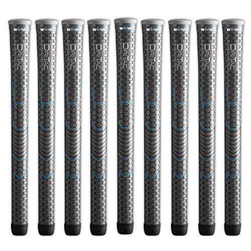 SET OF 9 NEW WINN DRI-TAC LADIES GRAY GOLF GRIP. 3DT-GY DRITAC
