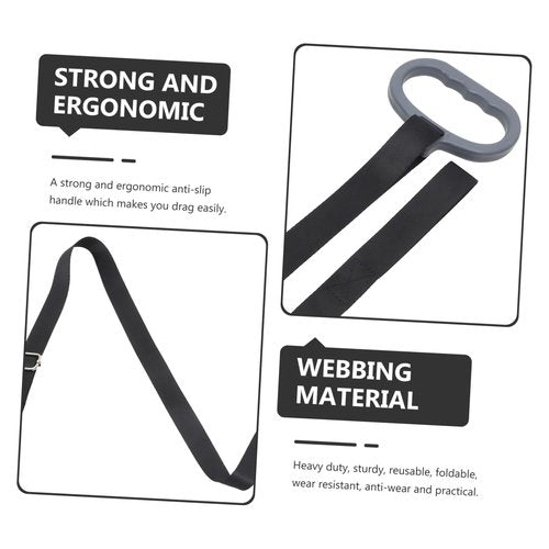 VICASKY Deer Drags Rope with Durable Nylon Strap for Outdoor Hunting Heavy Duty Pulling Belt for Game Hauling Versatile Accessory for Dragging Deer and Gear