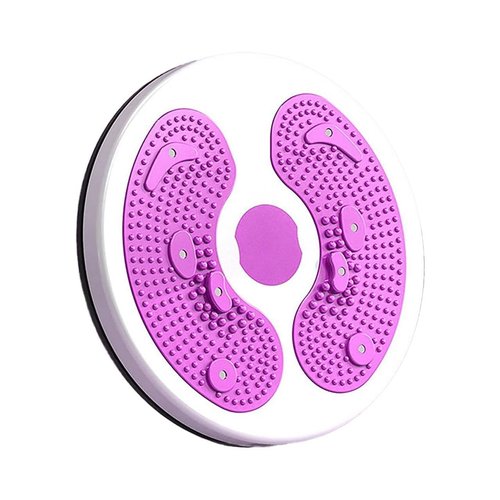 Twist Exercise Board – 11-Inch Core and Ab Twister for Balance and Rotation Training – Lightweight Fitness Equipment for Home or Gym – Durable Purple Design