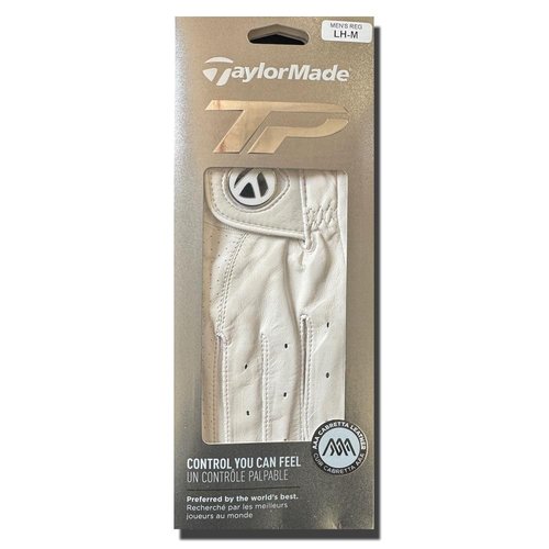 TaylorMade Tour Preferred TP Men's Golf Glove with Ball Marker - AAA Cabretta Leather/w Magnetic Ball Marker (Large - Worn on LH)