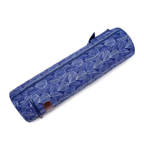 FREMOUS Yoga Mat Bag,Full-zip Exercise Yoga Mat Carrier Bag - Double Storage Pocket,Easy Access Zipper, Adjustable Shoulder Strap and Handle,Fits Most Mats(line)
