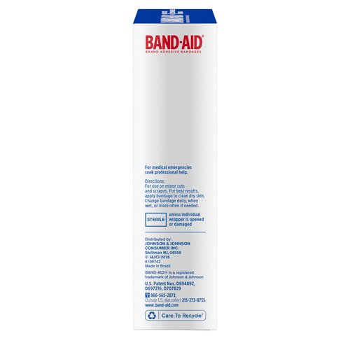 Band-Aid Brand Adhesive Bandages Flexible Fabric, Extra Large, 10 Count (Pack of 2)