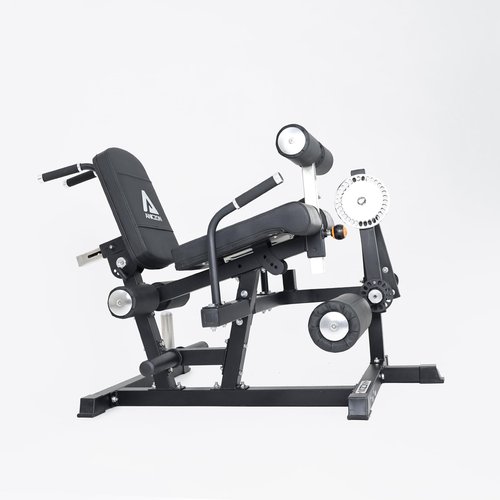 ANICZON Leg Extension and Curl Machine, Leg Rotary Extension for Thigh with Adjustable Seat & Backrest, Lower Body Leg Machine with Plate Loaded for Home Gym, Upgrade (Black)