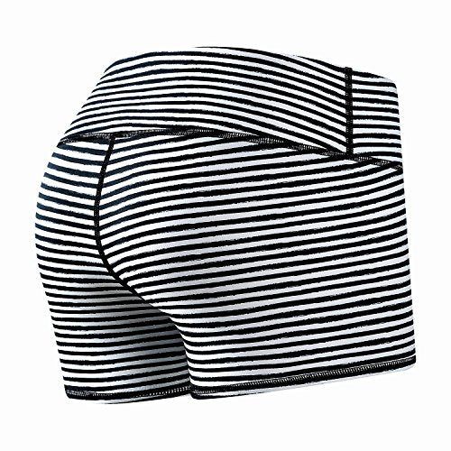 Women's 3-Inch Athletic Volleyball Compression Shorts - Small Stripe