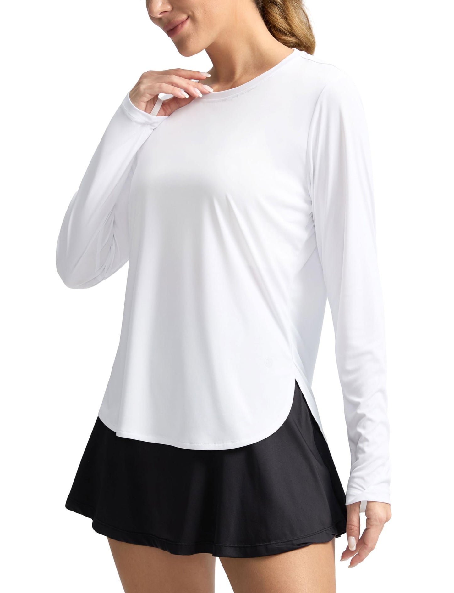 Women's Sun Shirts UPF 50+ Long Sleeve UV Protection Shirt Lightweight Quick Dry Workout Hiking Tops for Women(Lemon Yellow,XXL)