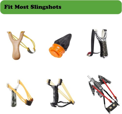 Timbocca Slingshot Ammo 1/2 Inch, 400pcs Biodegradable Clay Sling Shot Ammo Ball 12mm - 13mm for Hunting and Target Practice 1100g
