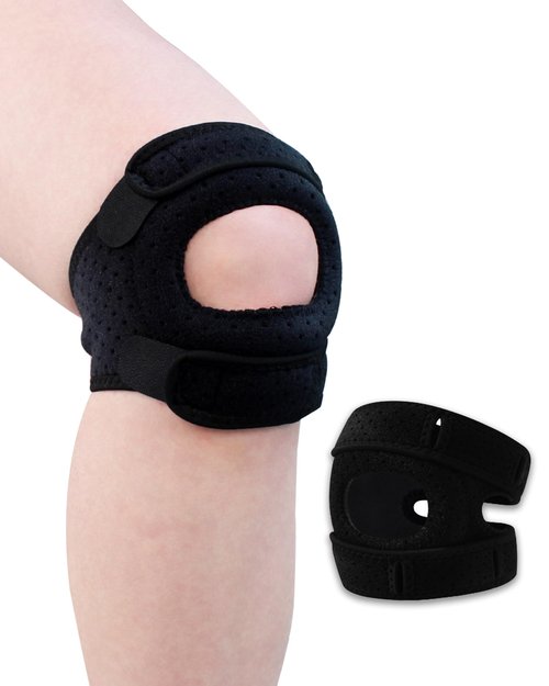 Professional Knee Brace with Side Stabilizers & Patella Gel Pads ??Adjustable Pain Relief for Runner?™s Knee, Jumper?™s Knee (Patellar Tendonitis), Chondromalacia & Arthritis ??Soft Neoprene Support Band for Men & Women (Large)