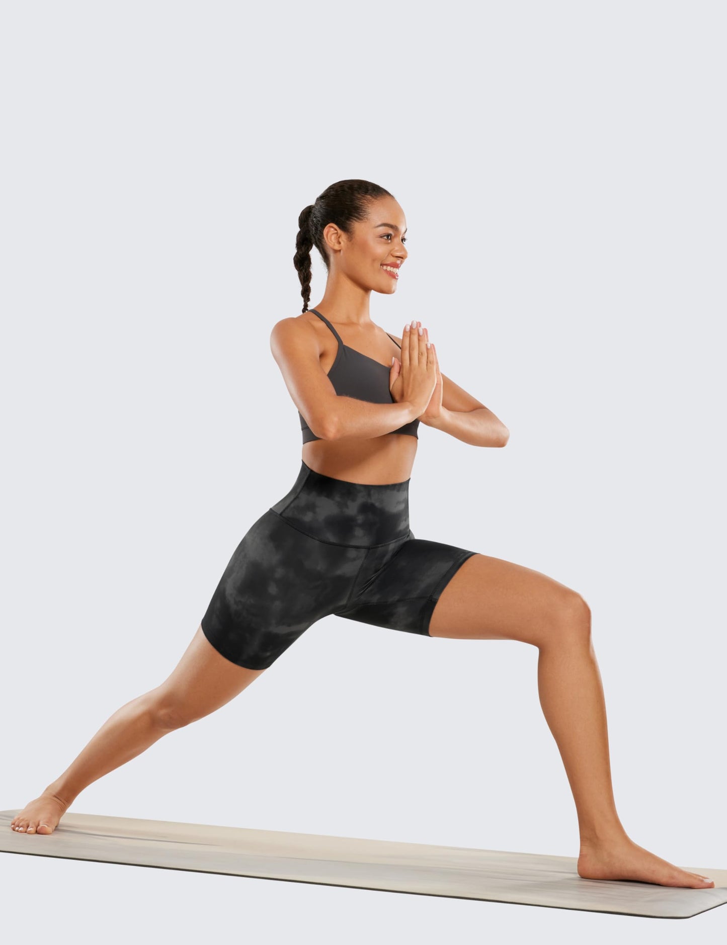CRZ YOGA Butterluxe Biker Shorts 6" Wild Indigo Small