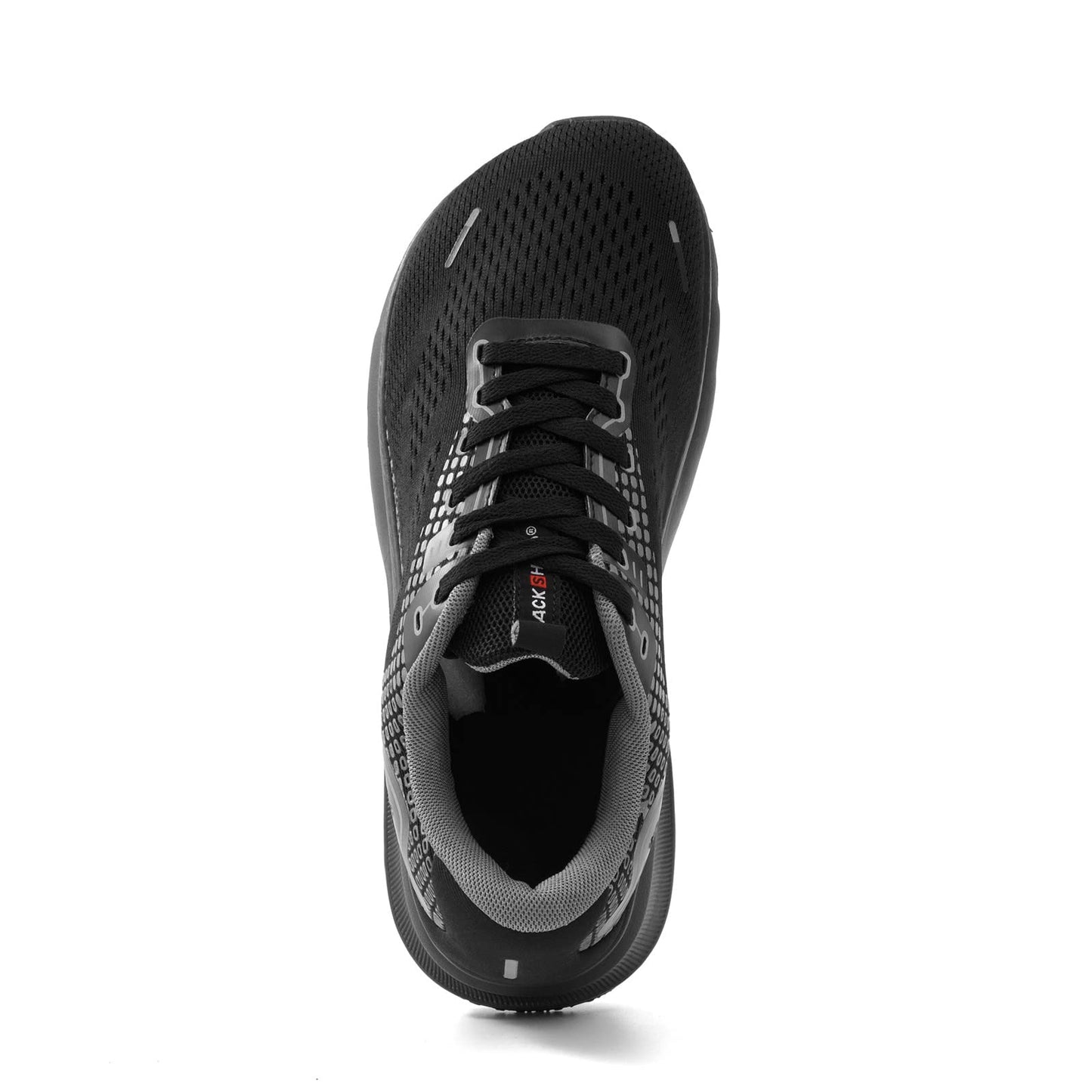 JACKSHIBO Wide Toe Box Shoes Women Arch Support Wide Sneakers for Running Walking Athletic Tennis Orthopedic Plantar Fasciitis Workout with Thick Cushion Zero Drop Sole Width Shoes Black