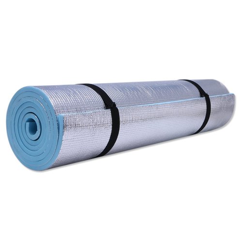 Zaagot 6mm Thick Mat Exercise Gym Fitness Workout Pad Camping Blue EVA