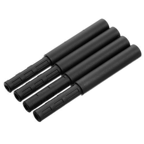 Bremorou 4 Pcs Golf Shaft Extension Golf Club Extension Rod Club Shaft Extensions Stick Extender Extensions for Graphite Shafts for Iron Wood Putter Accessories(Black)