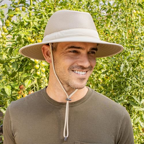 Medium Dark Khaki Sunday Afternoons Charter Breeze Hat - UPF 50+ Sun Protection, Ventilated with Sunglass Lock & Floatable Feature
