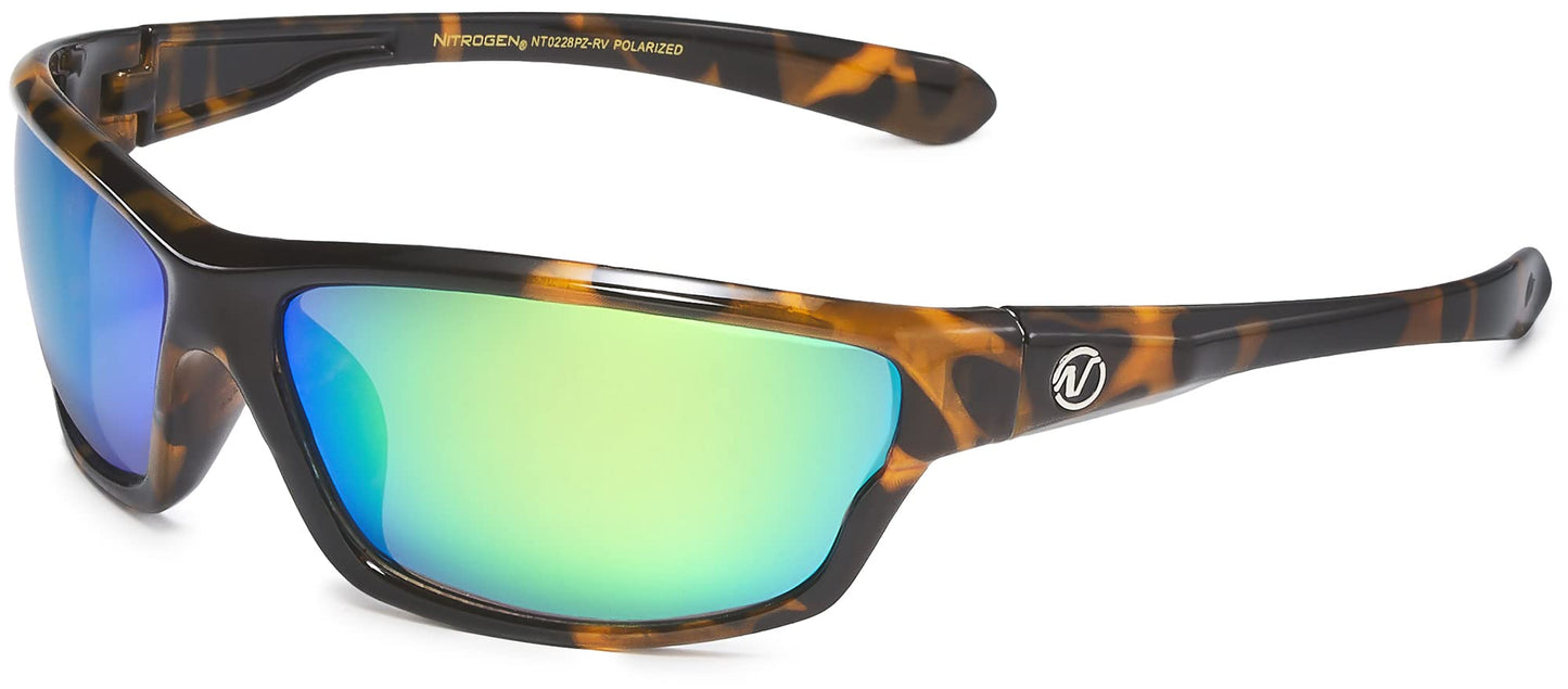 Nitrogen Polarized Wrap Around Sport Sunglasses for Men Women UV400 Driving Fishing Running Sun Glasses