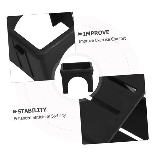 CORHAD 4pcs Hollow Tube Bushing Sleeve for Workout Machine Conversion Inner Square Tube Protector for Improved Connection and Performance