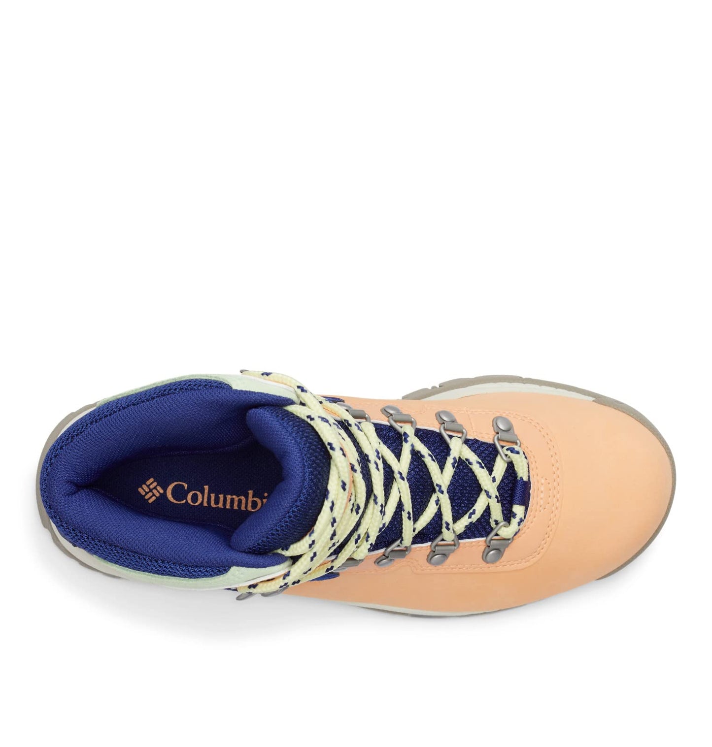 Columbia Women's Newton Ridge Plus, Peach/Dark Sapphire, 5