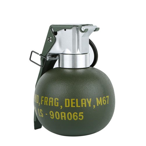 Zhongren Dummy Grenade Toy Model Plastic Grenades CS Airsoft Tactical Gear Accessories for Army Fans Cosplay Movie Props Outdoor (M67)