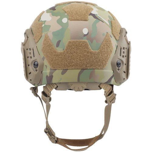 Upgrade Multicam Tactical Helmet SF Suprt High Cut Helmets Lightweight Action and Full Protective Version Airsoft Paintball Wargame Military (Color : HL-32 CP)