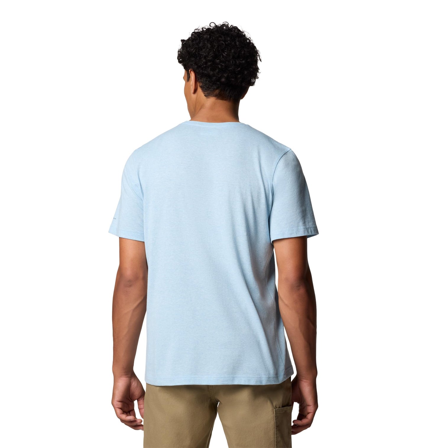 Columbia Mens Thistletown Hills Short Sleeve T-Shirt, Ripple Blue Heather, 4X