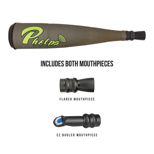 Phelps Game Calls Metal Bugle Tube Elk Call, Conifer