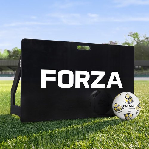FORZA x METIS Interactive Soccer Rebound Boards with Reaction Lights | Enhance Passing Accuracy, Reaction Speed, and Field Awareness (8X Lights & 6X Boards, 39in x 24in)