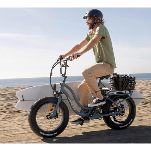 Moved By Bikes E-Bike Surf Rack Longboard Carrier Frame Boss Boards up to 12ft Black