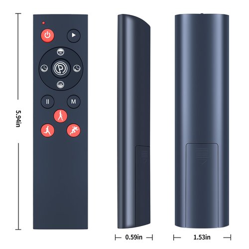 Replacement VibrationPlate Platform Remote Control for GDCOO/SoftGym/HitGo/STYNGT/TISSCARE/HOTSWEAT/HOTWAVE/VASSON Vibration Plate Exercise Machine