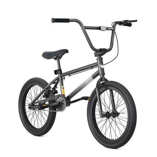 XJD Freestyle BMX Bike, 20 inch Kids Bicycles for Boys Girls Ages 8-12 Years Old and Beginner Level Rider,Durable Steel Frame,Black(No Pegs)