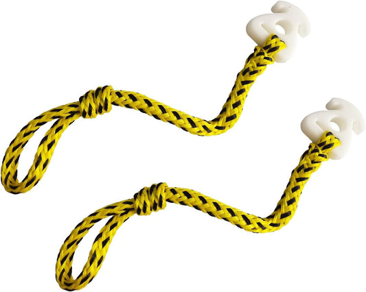 2PCS Boat Towable Tube Rope Quick Connector,Tow Rope for Tubing Connector, Water Towable Connector for Water Skiing, Boating, Wake Boarding with Seadoo, Jet Ski, Waverunner
