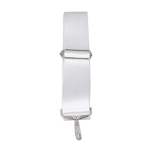 Tennis Net Center Strap, Adjustable Height Tennis Net Straps Portable Tennis Accessories with Stainless Steel Buckle White, Portable Tennis Accessories for Driveway Sports Training Contest Equipment