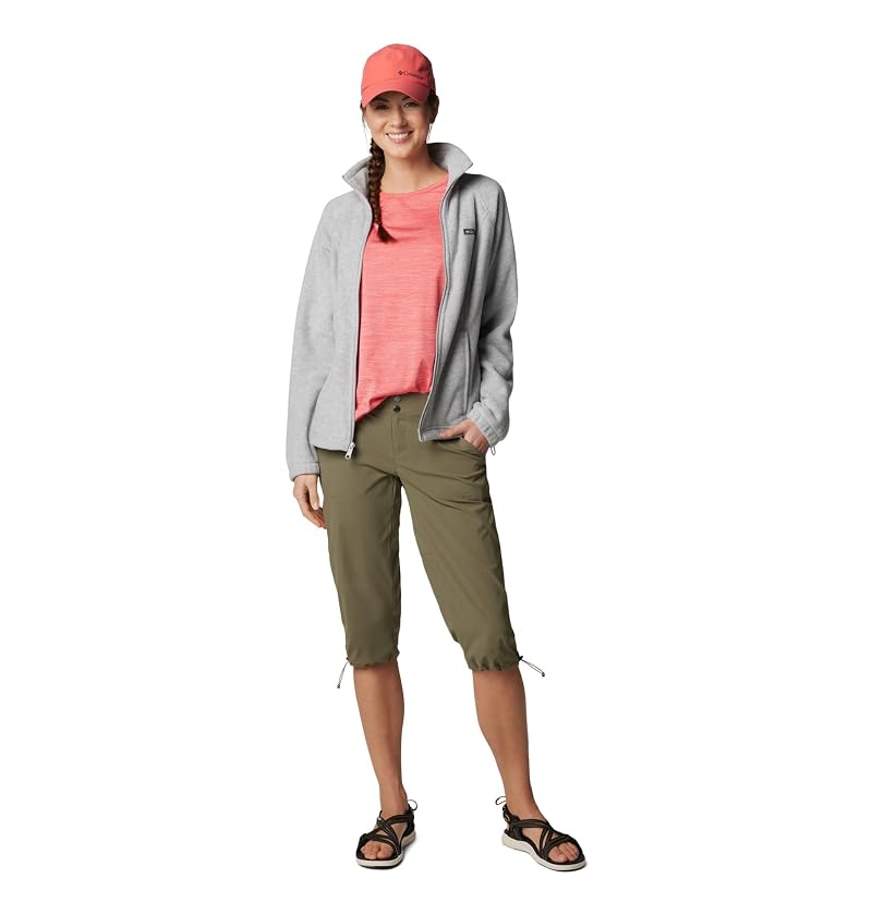 Columbia Benton Springs Full Zip Fleece Jacket for Women - Cirrus Grey Heather, Medium