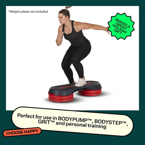 Les Mills™ SMARTSTEP™ Adjustable Dual Purpose Cardio and Strength Step Platform System