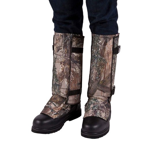 CrackShot Men's Snake Bite Proof Guardz Gaiters, Mossy Oak Break Up Country, Large