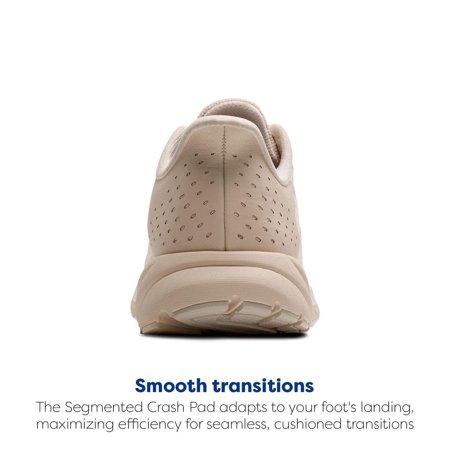 Brooks Women’s Anthem 7 Neutral Running Shoe - Almond/Grey/Desert Flower - 8.5 Medium