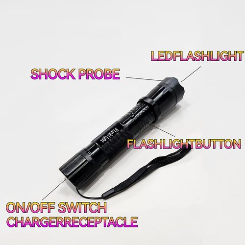 Gootatic Voltguard V95 Stun Torch, Suptruck Voltguard 95,000,000 Stun Flashlight, 2025 The Ultimate Survival Flashlight, High Intensity Ipx6 Waterproof, for Night Walks and Survival Kits (2*Sets)