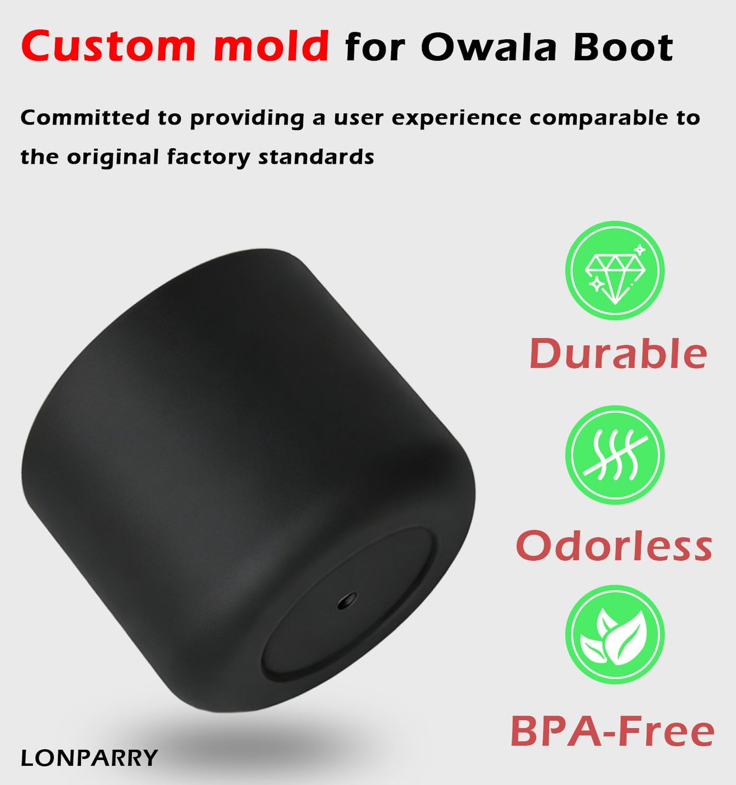 2-Pack Silicone Boot for Owala 32 oz Water Bottle, Noise Reducing Bottom Protector Accessories for Owala FreeSip, Twist and Flip bottles 32oz, Non-Slip Protective Cover for Gym,Office and Home