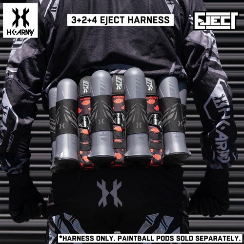 HK Army 3+2 Eject Paintball Harness Pod Pack - Devastation Kloud