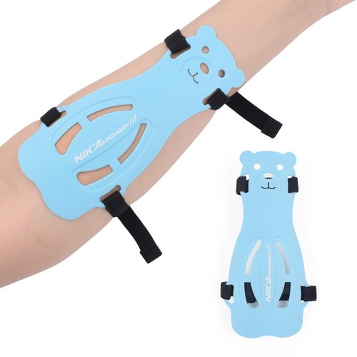 Archery Arm Guard Protector Arm Adjustable Protective 2-Strap for Youth Shooting Hunting Practice