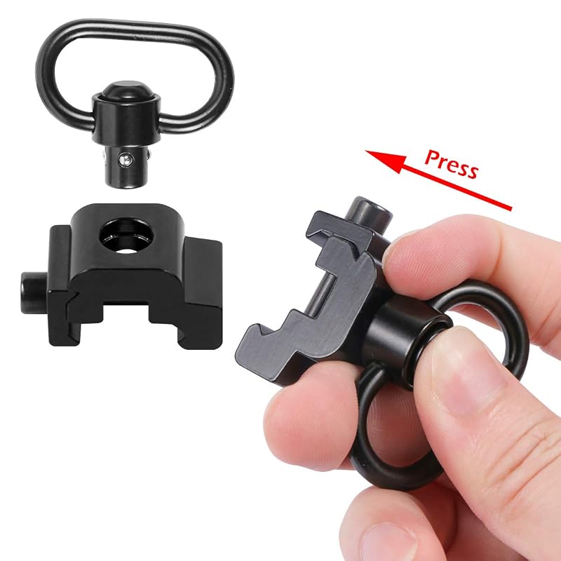 Sling Swivel and Adapter for 20mm Rail – 2 Pack