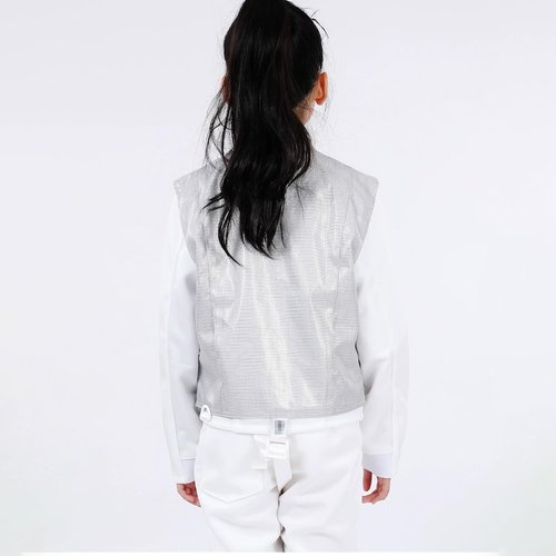 FGPGYAKANC Metal Fencing Jacket, Foil Fencing Gear, Fencing Uniform for Adults and Children, Non-Washable, Suitable for Competition(Left Hand,54#)