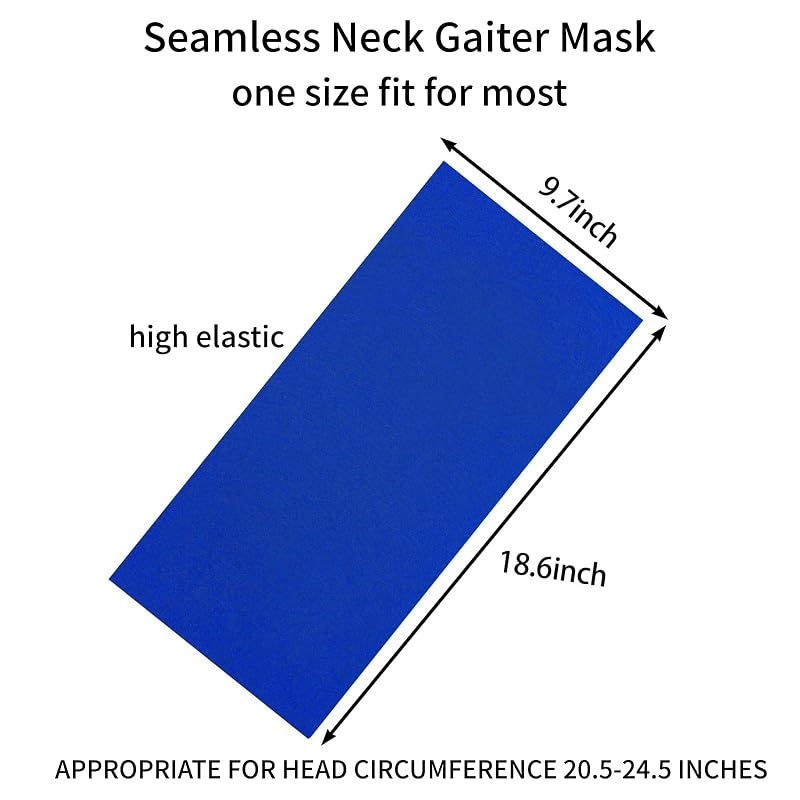 Variation NO4+12 Neck Gaiter Face Mask Buffs, Multi-Function Headwear
