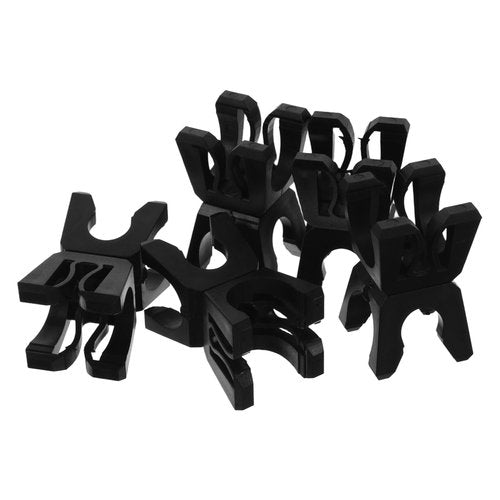 TOYANDONA 5pcs Soccer Agility Pole Clips Buckle for Soccer Training Quick Attachment Sign Rod Connectors for Practice and Field Marking