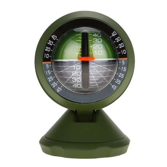 Keenso Car Inclinometer, Digital Inclinometer High Sensitivity Angle Slope Balancer with Adjustable View Angle Mountain Climbing Tools