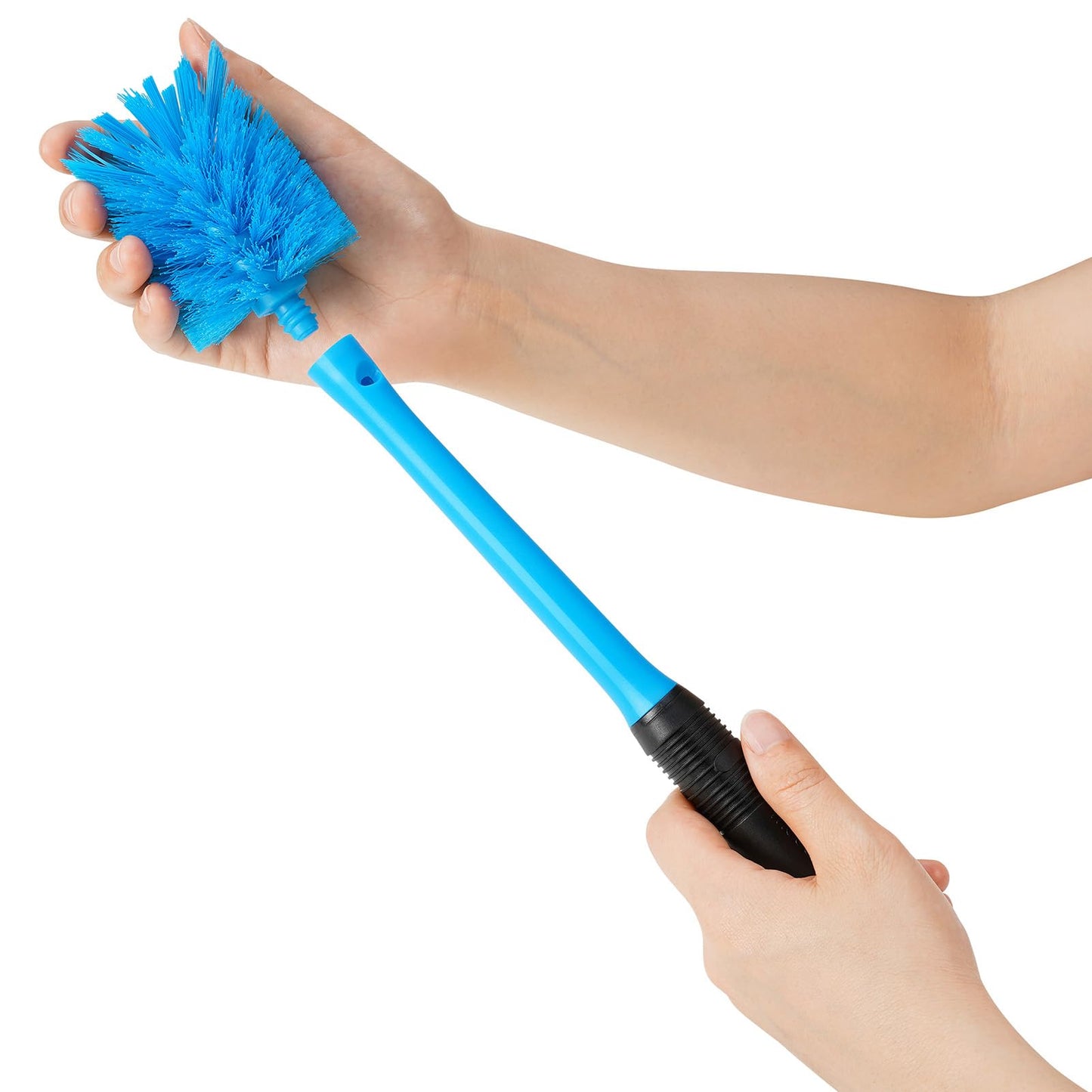 MOSOLAN 2-in-1 Bottle Brush Refills, Breezy Blue